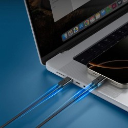 Spigen EB6010CC USB-C 60W Cable 100 cm - Black