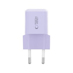 Tech-Protect NCM25 USB-C PD 25W Wall Charger - Purple