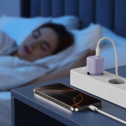 Tech-Protect NCM25 USB-C PD 25W Wall Charger - Purple