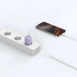 Tech-Protect NCM25 USB-C PD 25W Wall Charger - Purple
