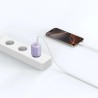 Tech-Protect NCM33 PD 33W QC3.0 USB-C / USB-C Wall Charger - Purple