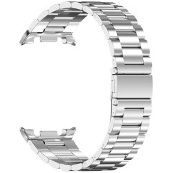 Tech-Protect Stainless Steel Strap for Samsung Galaxy Watch 40/44/46 mm - Silver