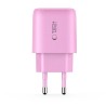 Tech-Protect NCA30 PD 30W QC3.0 USB-A / USB-C Wall Charger - Pink