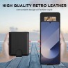 Tech-Protect Wallet Case for Samsung Galaxy Z Flip 6 / 7 Fe - Black