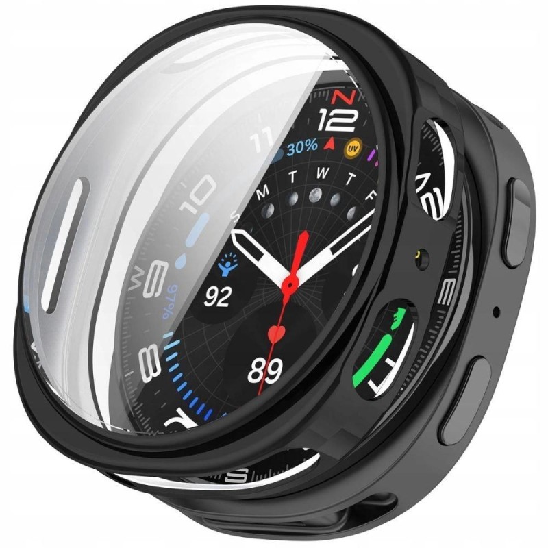 Tech-Protect Defense Case for Samsung Galaxy Watch 8 40mm - Black