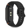 Tech-Protect Silicone Sport Strap for Xiaomi Smart Band 8 / 9 / 10 / NFC - Black