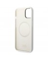 Karl Lagerfeld KLHMP14MSNCHBCH iPhone 14 Plus 6.7" hardcase white/white Silicone Choupette MagSafe