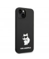 Karl Lagerfeld KLHMP14MSNCHBCK iPhone 14 Plus 6.7" hardcase black/black Silicone Choupette MagSafe