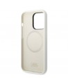 Karl Lagerfeld KLHMP14XSNCHBCH iPhone 14 Pro Max 6.7" hardcase white/white Silicone Choupette MagSafe