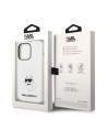 Karl Lagerfeld KLHMP14XSNCHBCH iPhone 14 Pro Max 6.7" hardcase white/white Silicone Choupette MagSafe