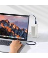 Joyroom A4 USB-C / USB-C 100W 1.2m Cable with Display - Blue