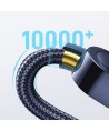 Joyroom A4 USB-C / USB-C 100W 1.2m Cable with Display - Blue