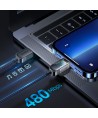 Joyroom A4 USB-C / Lightning Cable 20W 1.2m with display - black
