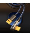 Joyroom Gaming Cable S-UC027A6 USB-C (angled) / USB-A (straight) 3A 1.2 m - black