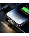 Joyroom Gaming Cable S-UL012A6 Lightning (angled) / USB-A (straight) 2.4A 1.2 m - black