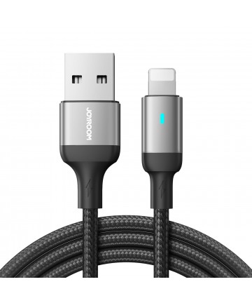 Joyroom Extraordinary Series A10 USB-A / Lightning 2.4A Cable 1.2 m - Black