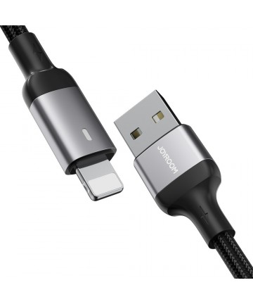 Joyroom Extraordinary Series A10 USB-A / Lightning 2.4A Cable 1.2 m - Black