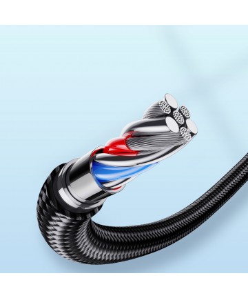 Joyroom Extraordinary Series A10 USB-A / Lightning 2.4A Cable 1.2 m - Black
