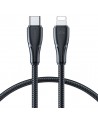 Joyroom Surpass Series A11 Lightning / USB-C 20W 1.2 m cable - black