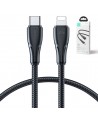Joyroom Surpass Series A11 Lightning / USB-C 20W 1.2 m cable - black