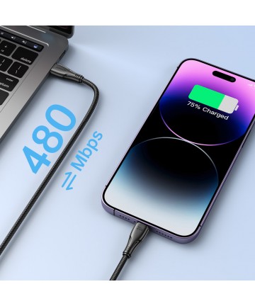 Joyroom Surpass Series A11 Lightning / USB-C 20W 1.2 m cable - black