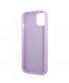 Guess GUHCP13SPS4MU iPhone 13 mini 5.4" purple/purple hardcase Saffiano 4G Small Metal Logo
