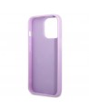 Guess GUHCP13XPS4MU iPhone 13 Pro Max 6.7" purple/purple hardcase Saffiano 4G Small Metal Logo