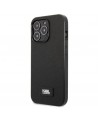 Karl Lagerfeld KLHCP13LSFMP2K iPhone 13 Pro / 13 6.1" hardcase black/black Saffiano Plaque