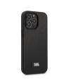 Karl Lagerfeld KLHCP13LSFMP2K iPhone 13 Pro / 13 6.1" hardcase black/black Saffiano Plaque