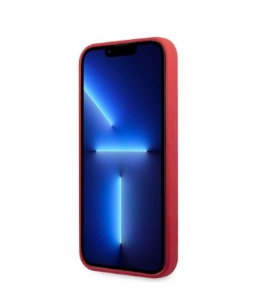 Karl Lagerfeld KLHCP13LSLMP1R iPhone 13 Pro / 13 6.1" hardcase red/red Silicone Plaque