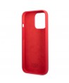 Karl Lagerfeld KLHCP13LSLMP1R iPhone 13 Pro / 13 6.1" hardcase red/red Silicone Plaque