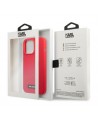 Karl Lagerfeld KLHCP13LSLMP1R iPhone 13 Pro / 13 6.1" hardcase red/red Silicone Plaque