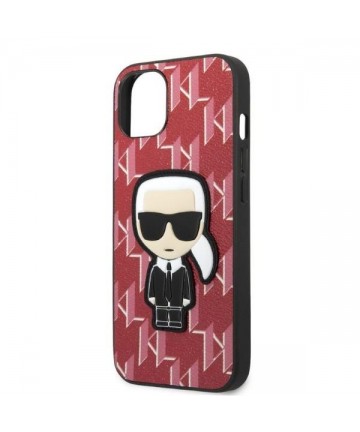 Karl Lagerfeld KLHCP13MPMNIKPI iPhone 13 6.1" hardcase red/red Monogram Ikonik Patch