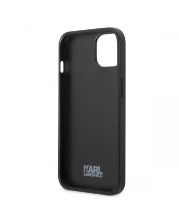 Karl Lagerfeld KLHCP13SPMNIKBL iPhone 13 mini 5.4" hardcase blue/blue Monogram Ikonik Patch