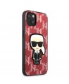 Karl Lagerfeld KLHCP13SPMNIKPI iPhone 13 mini 5.4" hardcase red/red Monogram Ikonik Patch