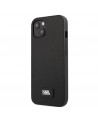 Karl Lagerfeld KLHCP13SSFMP2K iPhone 13 mini 5.4" hardcase black/black Saffiano Plaque