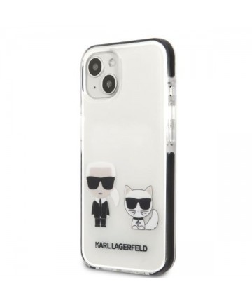 Karl Lagerfeld KLHCP13STPEKCW iPhone 13 mini 5.4" hardcase white/white Karl&Choupette