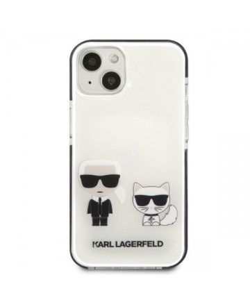 Karl Lagerfeld KLHCP13STPEKCW iPhone 13 mini 5.4" hardcase white/white Karl&Choupette