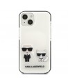 Karl Lagerfeld KLHCP13STPEKCW iPhone 13 mini 5.4" hardcase white/white Karl&Choupette