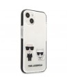 Karl Lagerfeld KLHCP13STPEKCW iPhone 13 mini 5.4" hardcase white/white Karl&Choupette