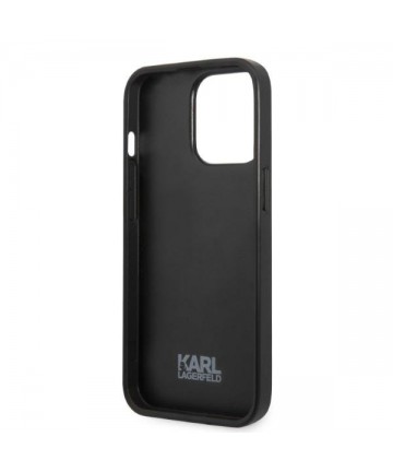 Karl Lagerfeld KLHCP13XPMNIKBL iPhone 13 Pro Max 6.7" hardcase blue/blue Monogram Ikonik Patch