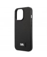 Karl Lagerfeld KLHCP13XSFMP2K iPhone 13 Pro Max 6.7" hardcase black/black Saffiano Plaque
