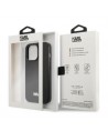 Karl Lagerfeld KLHCP13XSFMP2K iPhone 13 Pro Max 6.7" hardcase black/black Saffiano Plaque