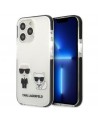 Karl Lagerfeld KLHCP13XTPEKCW iPhone 13 Pro Max 6.7" hardcase white/white Karl&Choupette