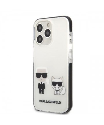 Karl Lagerfeld KLHCP13XTPEKCW iPhone 13 Pro Max 6.7" hardcase white/white Karl&Choupette