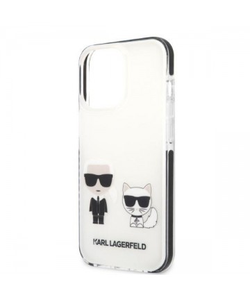 Karl Lagerfeld KLHCP13XTPEKCW iPhone 13 Pro Max 6.7" hardcase white/white Karl&Choupette