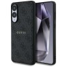 Guess 4G Ring Classic Logo MagSafe Case for Samsung Galaxy S25 Edge - Black
