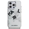 Karl Lagerfeld IML Sketched Graphic Case for iPhone 16 Pro Max - Clear