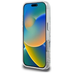 Karl Lagerfeld IML Sketched Graphic Case for iPhone 16 Pro Max - Clear