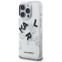 Karl Lagerfeld IML Sketched Graphic Case for iPhone 16 Pro - Clear